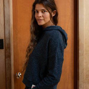 Super soft and cozy cropped Mollusk hoodie